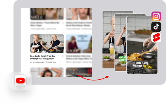 Ai Tiktok Maker Clipgoat - Gradient Photos - Professional Desktop Collection
